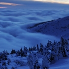 Moře oblaků pod Kotlem | fotografie