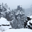 Zima na skalách | fotografie